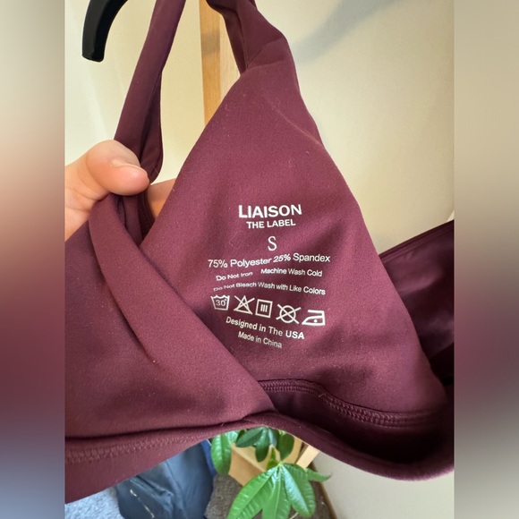 Liaison The Label V Neck Sports Bra - Picture 3 of 3